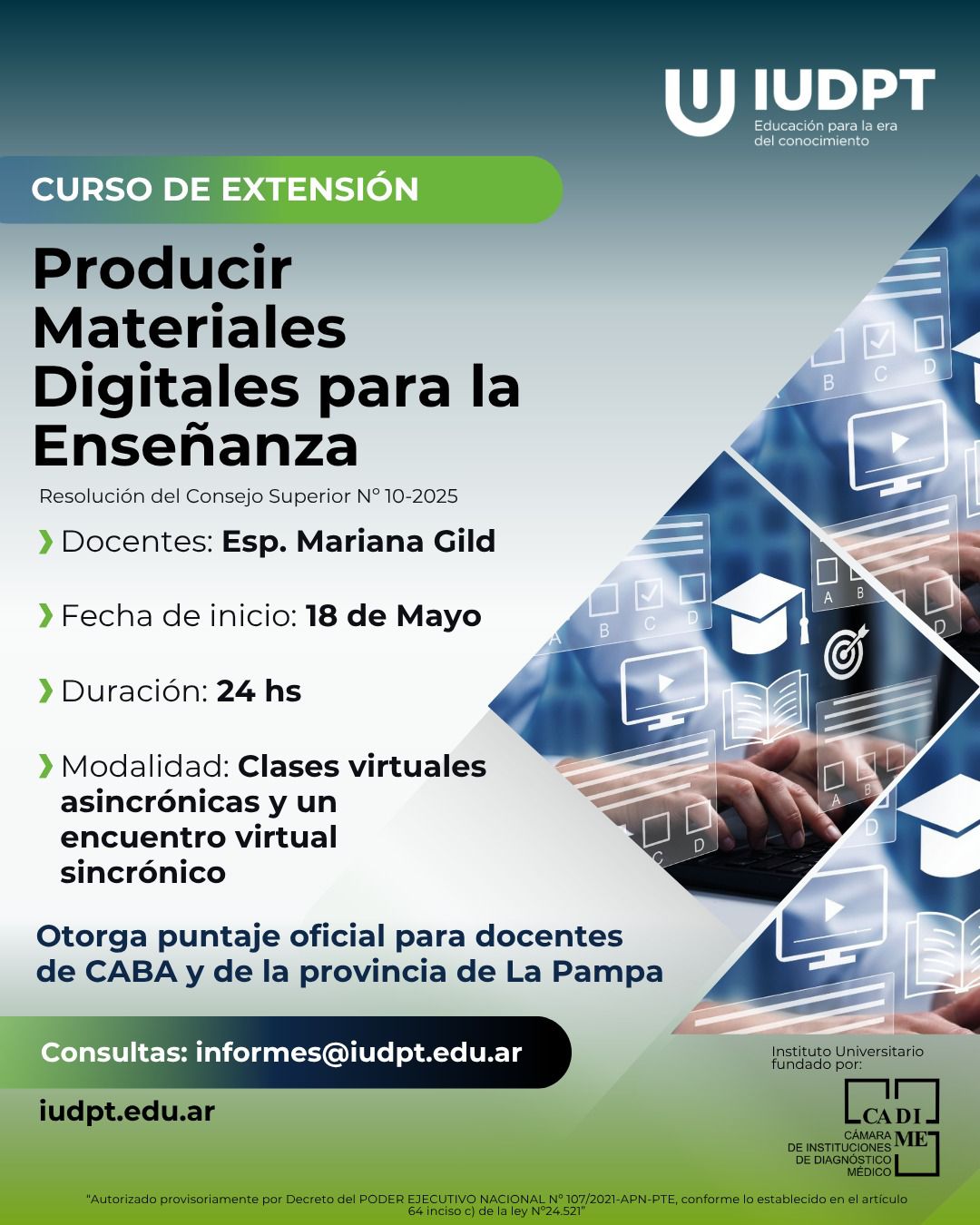 Producir materiales digitales para la enseñanza