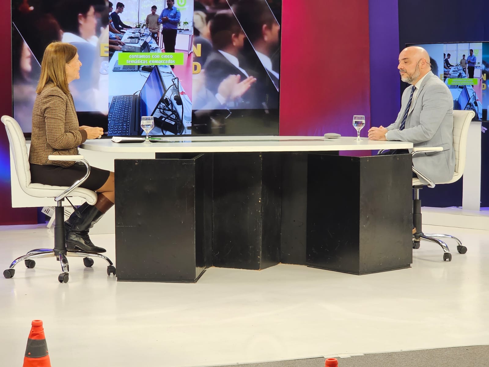 Entrevista televisiva al rector del IUDPT