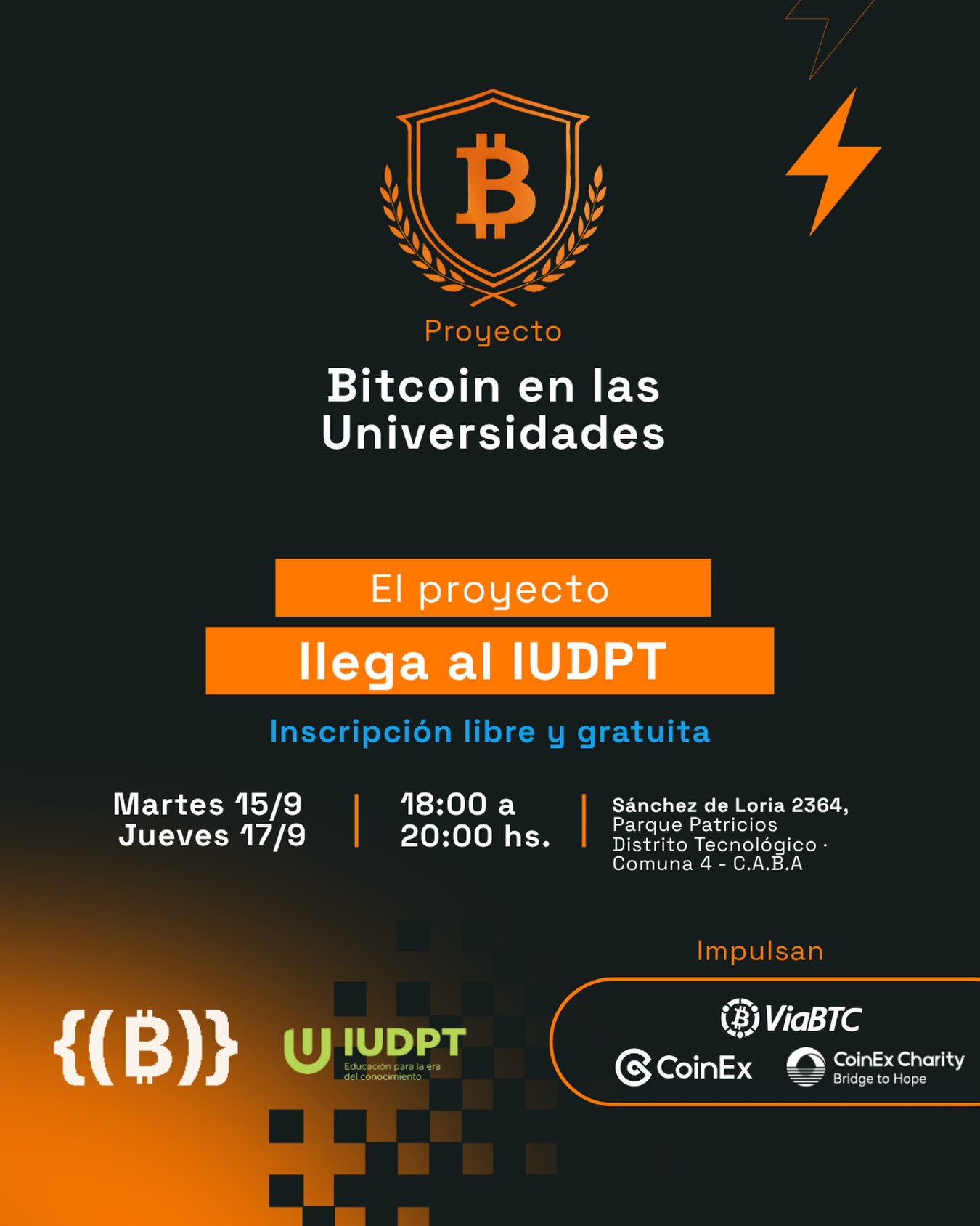 🚀 BITCOIN LLEGA Al IUDPT