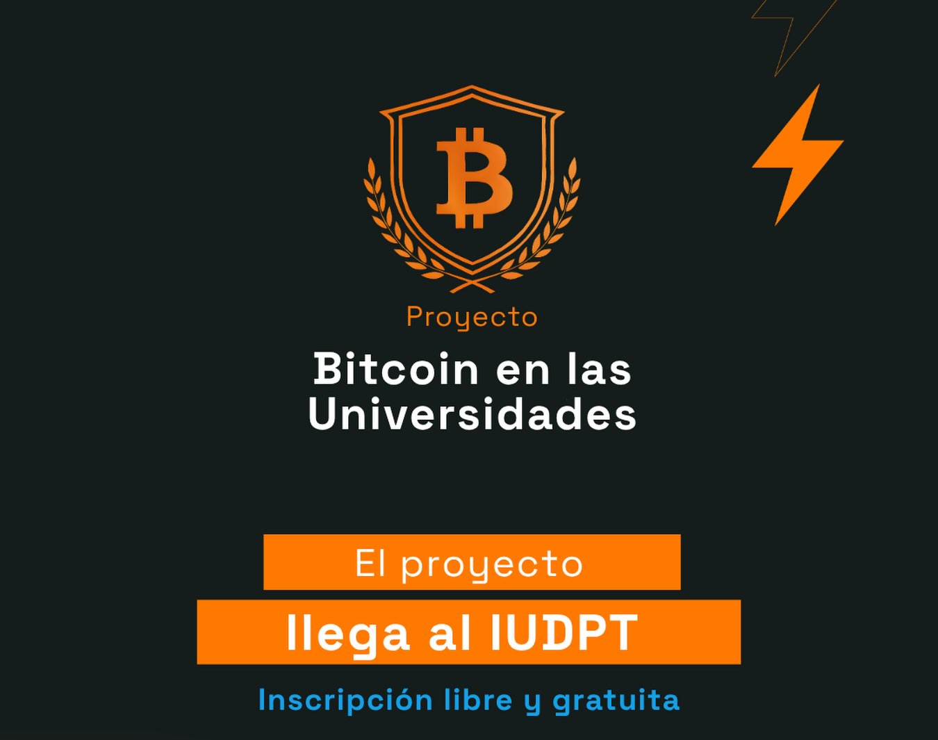 🚀 BITCOIN LLEGA Al IUDPT